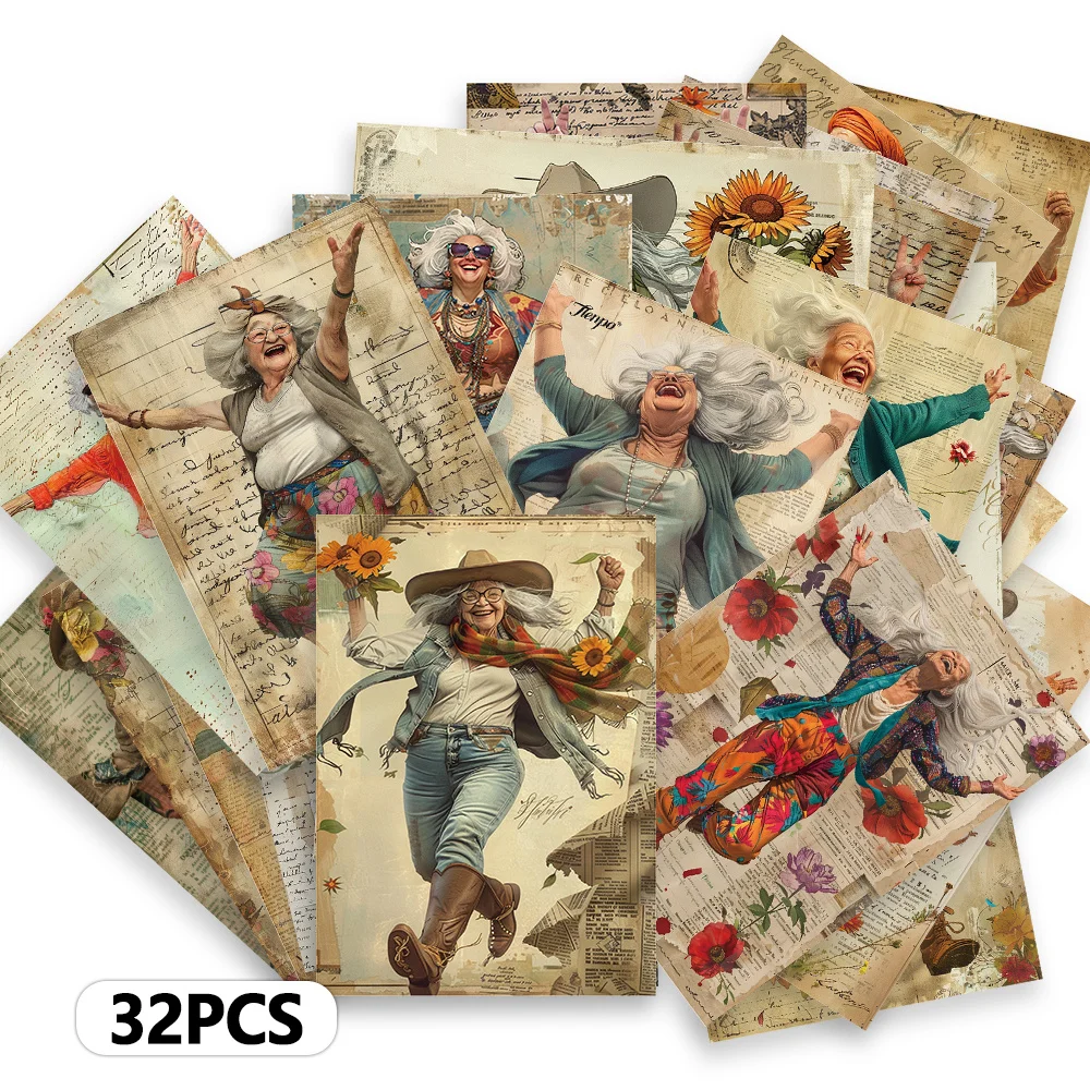 32pcs, Hippie Old Lady Postcards, Birthday/Anniversary Gifts, Collectibles, Suitable for Gift Giving, Can be Mailed.
32pcs, Hippie Old Lady Postcards, Birthday/Anniversary Gifts, Collectibles, Suitable for Gift Giving, Can be Mailed.