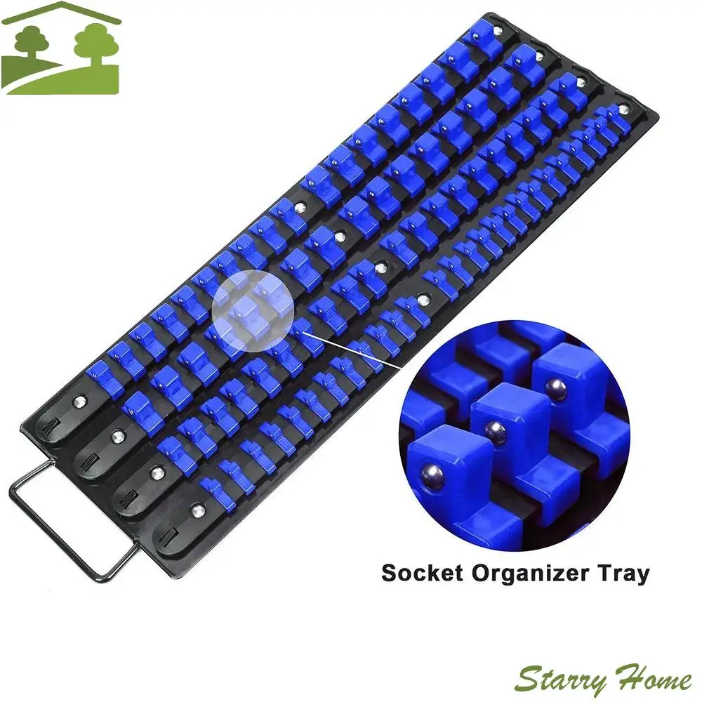 Secure Outlet Design Socket Holder Adjustable 1/4 3/8 1/2 Best Socket Tray Sturdy Construction Compact Size
Secure Outlet Design Socket Holder Adjustable 1/4 3/8 1/2 Best Socket Tray Sturdy Construction Compact Size