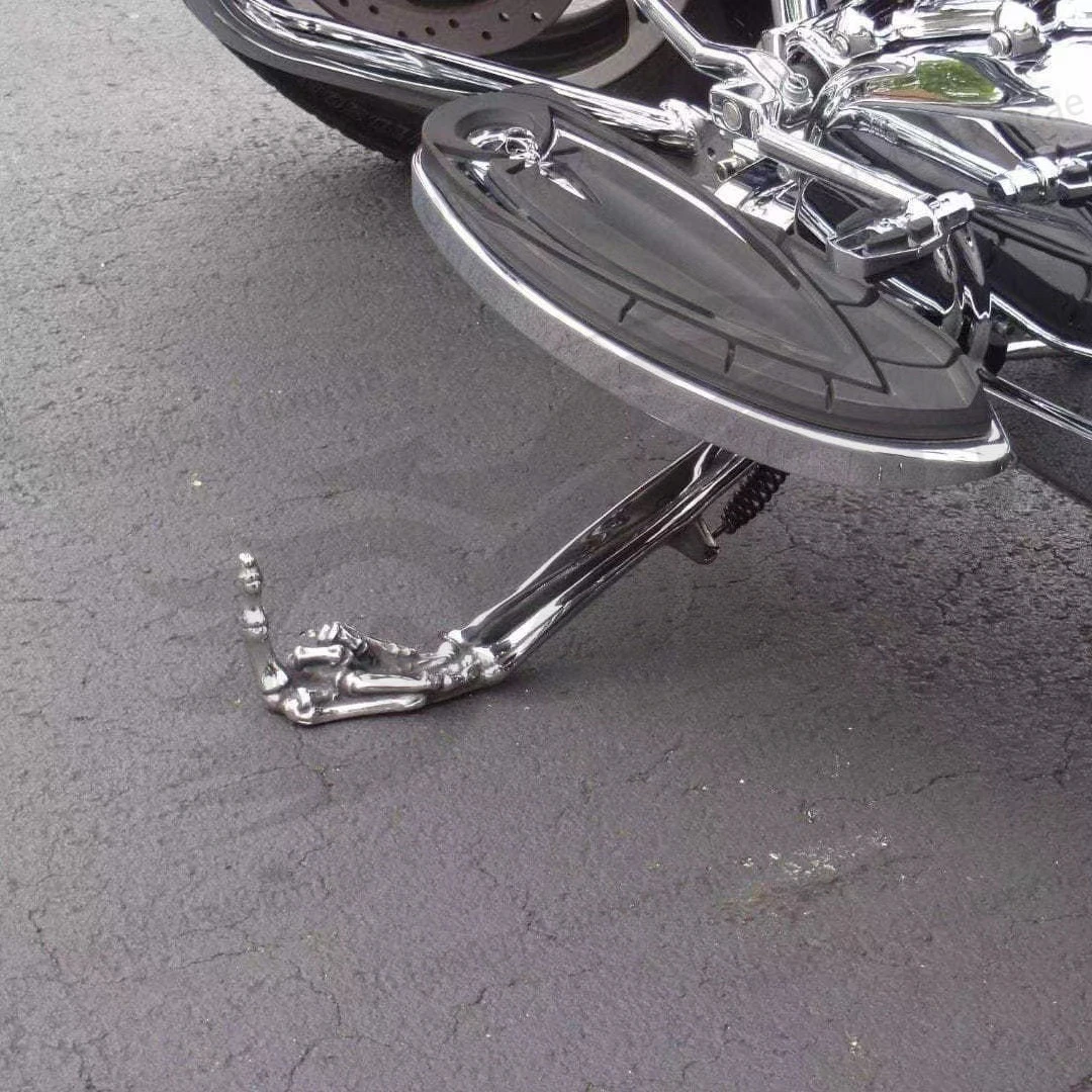 The New Creative Metal Motorcycle Stand Motorcycle Kickstands Are Funny for The Middle Finger
The New Creative Metal Motorcycle Stand Motorcycle Kickstands Are Funny for The Middle Finger