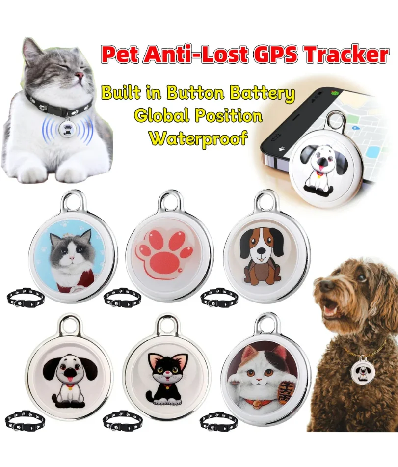 Anti-Lost GPS Tracker Locator Finder Bluetooth-compatible Smart Activity Tracker Real-Time Global Location Tracker for Dogs Cats
Anti-Lost GPS Tracker Locator Finder Bluetooth-compatible Smart Activity Tracker Real-Time Global Location Tracker for Dogs Cats