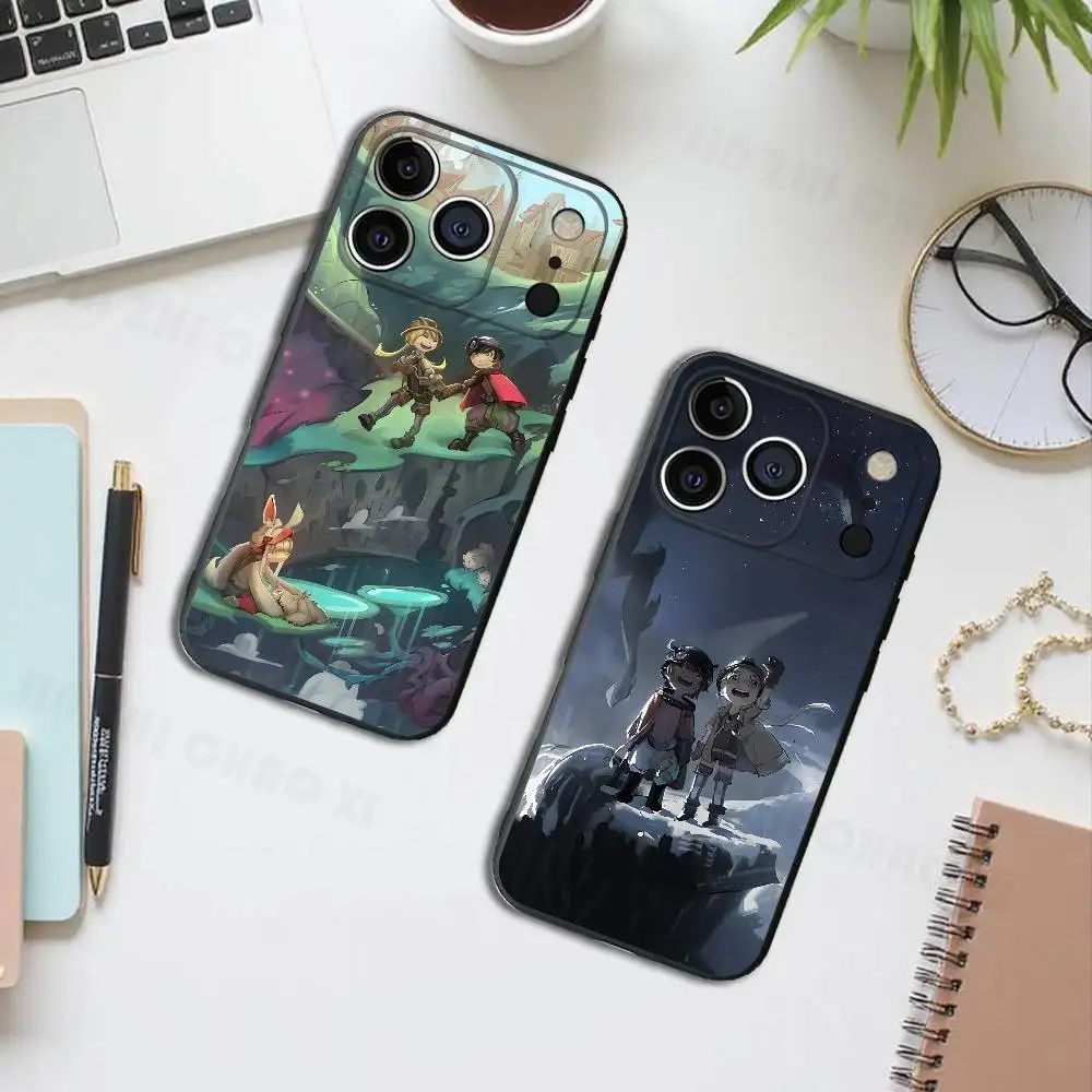 Abyss R-Riko Reg Nanachi Black Phone Case For IPhone 17 16 15 14 13 12 13 12 11 Pro Max Plus XS XR Silicone Soft Back Cover
Abyss R-Riko Reg Nanachi Black Phone Case For IPhone 17 16 15 14 13 12 13 12 11 Pro Max Plus XS XR Silicone Soft Back Cover