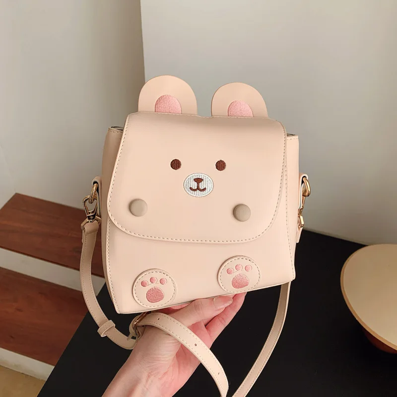 New Cartoon Bear Bag Women's Popular Versatile One-shoulder Messenger Women's Bag
New Cartoon Bear Bag Women's Popular Versatile One-shoulder Messenger Women's Bag