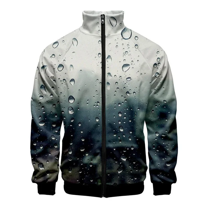 Rainwater Droplets 3d Printed Jacket For Men Cool Personality Street Oversized Coats Harajuku Zipper Jackets Tops Kids Clothes
Rainwater Droplets 3d Printed Jacket For Men Cool Personality Street Oversized Coats Harajuku Zipper Jackets Tops Kids Clothes