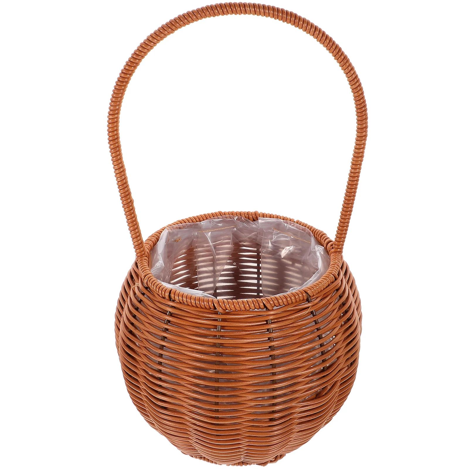 Retro Woven Basket Small Round Fruit Storage Basket Wedding Flower Picnic Portable Storage Fruit Container H made
Retro Woven Basket Small Round Fruit Storage Basket Wedding Flower Picnic Portable Storage Fruit Container H made