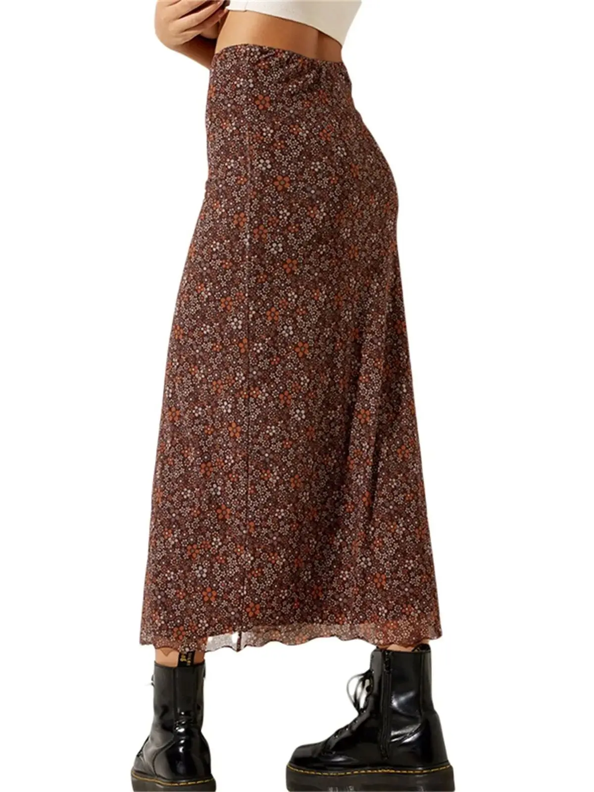 Юбка с высокой талией и принтом, А-силуэт, для повседневной носки, из полиэстера, стандартный крой, весенняя коллекция
Юбка с высокой талией и принтом, А-силуэт, для повседневной носки, из полиэстера, стандартный крой, весенняя коллекция