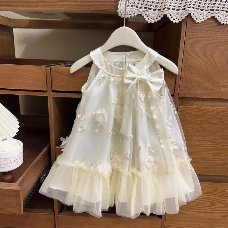 TOY-Summer New Girls' 3D Flower Sleeveless Dress2025Baby Girl Fairy Halter Sleeveless Dress
TOY-Summer New Girls' 3D Flower Sleeveless Dress2025Baby Girl Fairy Halter Sleeveless Dress