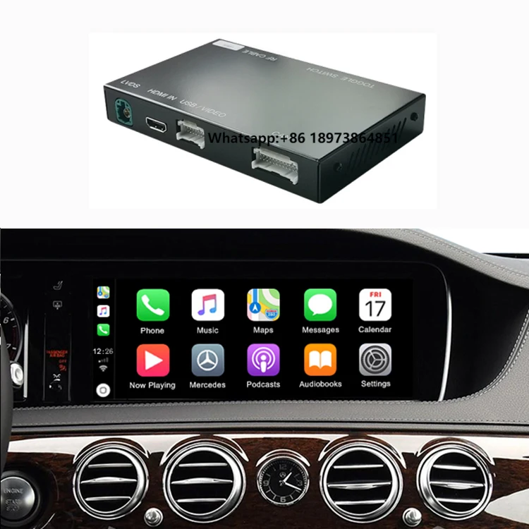 Road Top NTG5.0 Car Play Wireless Carplay Smartbox Module Android Auto CarPlay for Mercedes Benz S-Class W222 2014-2018
Road Top NTG5.0 Car Play Wireless Carplay Smartbox Module Android Auto CarPlay for Mercedes Benz S-Class W222 2014-2018