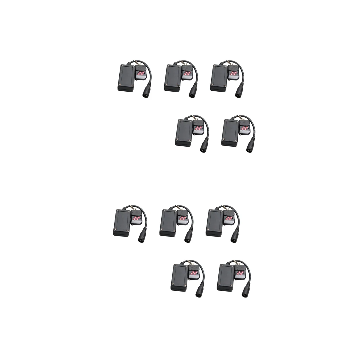 10 Pcs 3 Pins XLR Wireless Remote Control Receiver for Smoke Fog Machine DJ Stage Controller Receptor Fogging 400W 900
10 Pcs 3 Pins XLR Wireless Remote Control Receiver for Smoke Fog Machine DJ Stage Controller Receptor Fogging 400W 900