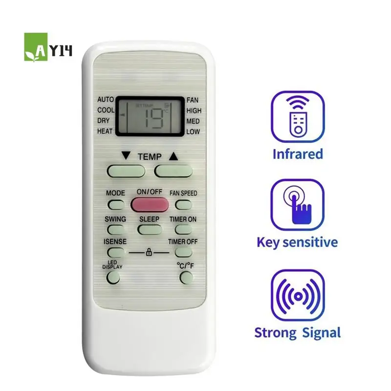 AY14 -Replace RG51F2(2)/EFU1 A/C Remote Control For Midea Air Conditioner RG51F2(2)/EFU1 Remote Control
AY14 -Replace RG51F2(2)/EFU1 A/C Remote Control For Midea Air Conditioner RG51F2(2)/EFU1 Remote Control