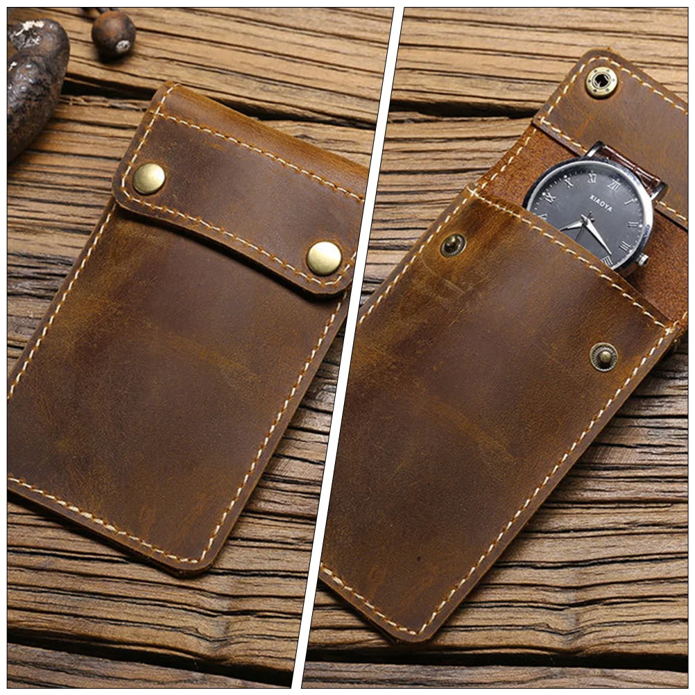1pc Vintage Watch Storage Pouch For Men Women Large Small Watches Durable Portable Bag Light Brown
1pc Vintage Watch Storage Pouch For Men Women Large Small Watches Durable Portable Bag Light Brown