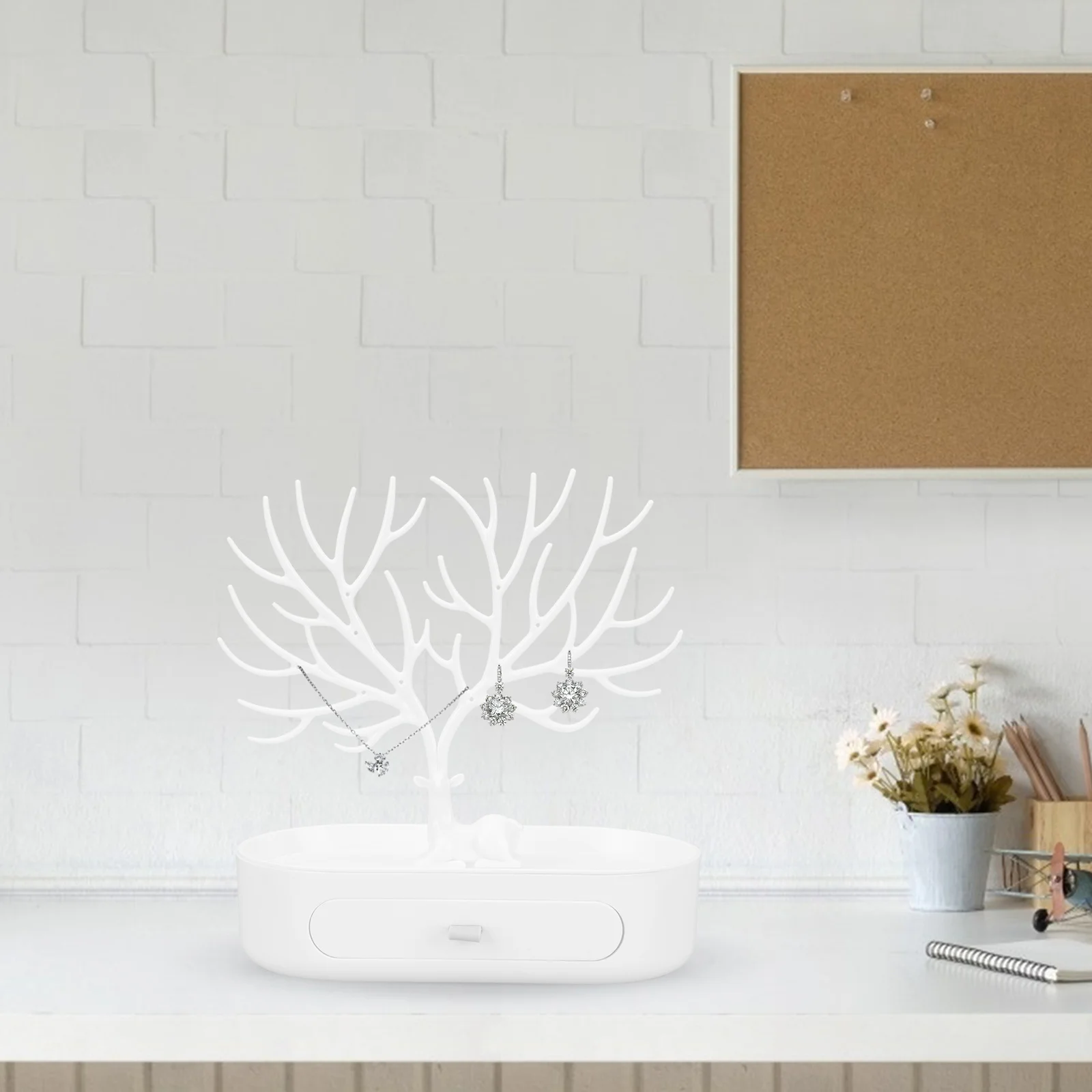 1Pcs Deer Storage Container Jewelry Organizer Desktop Holder Tray Multifunctional Desktop Adornment Gift
1Pcs Deer Storage Container Jewelry Organizer Desktop Holder Tray Multifunctional Desktop Adornment Gift