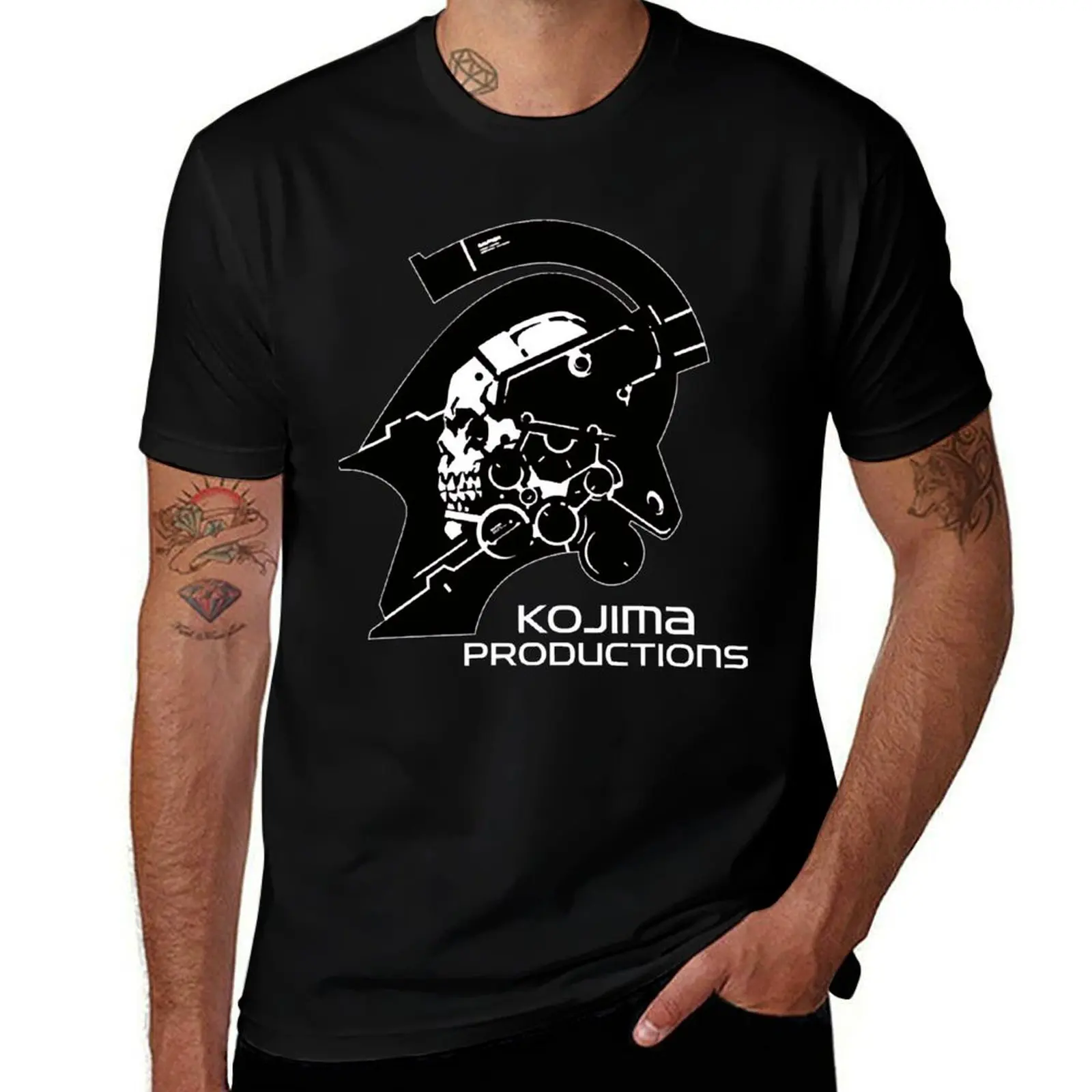 KOJIMA PRODUCTIONS New Kojipro Logo Hideo Kojima T-Shirt cotton graphic tees vintage mens cotton t shirts
KOJIMA PRODUCTIONS New Kojipro Logo Hideo Kojima T-Shirt cotton graphic tees vintage mens cotton t shirts