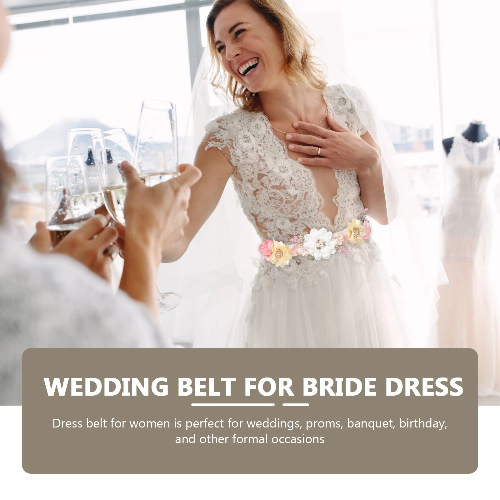 Rhinestone Bridal Belt Wedding Dress Belts Silver WSJ237 Flower Sash Bright Gorgeous Texture Practical Aesthetic Reusable Bride
Rhinestone Bridal Belt Wedding Dress Belts Silver WSJ237 Flower Sash Bright Gorgeous Texture Practical Aesthetic Reusable Bride