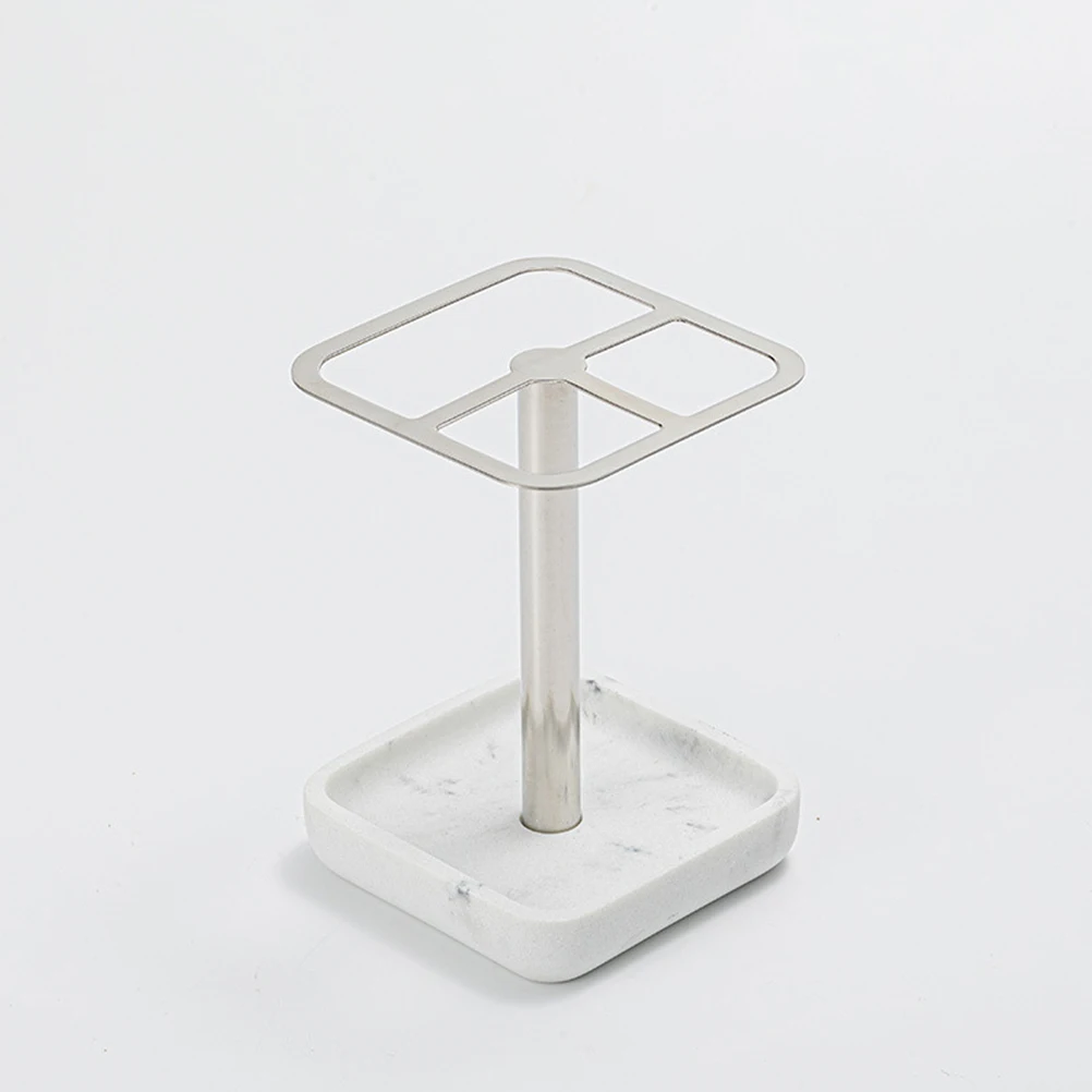 Stainless Steel Toothbrush Holder Rack Silver Bathroom Organizer Countertop Toothpaste Storage Stand Home Supplies Metal Holders
Stainless Steel Toothbrush Holder Rack Silver Bathroom Organizer Countertop Toothpaste Storage Stand Home Supplies Metal Holders