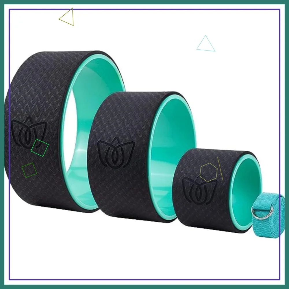 Yoga Wheel 3-Pack - Back Stretcher & Roller for Pain Relief, Muscle Relaxation, Cracking & Popping
Yoga Wheel 3-Pack - Back Stretcher & Roller for Pain Relief, Muscle Relaxation, Cracking & Popping