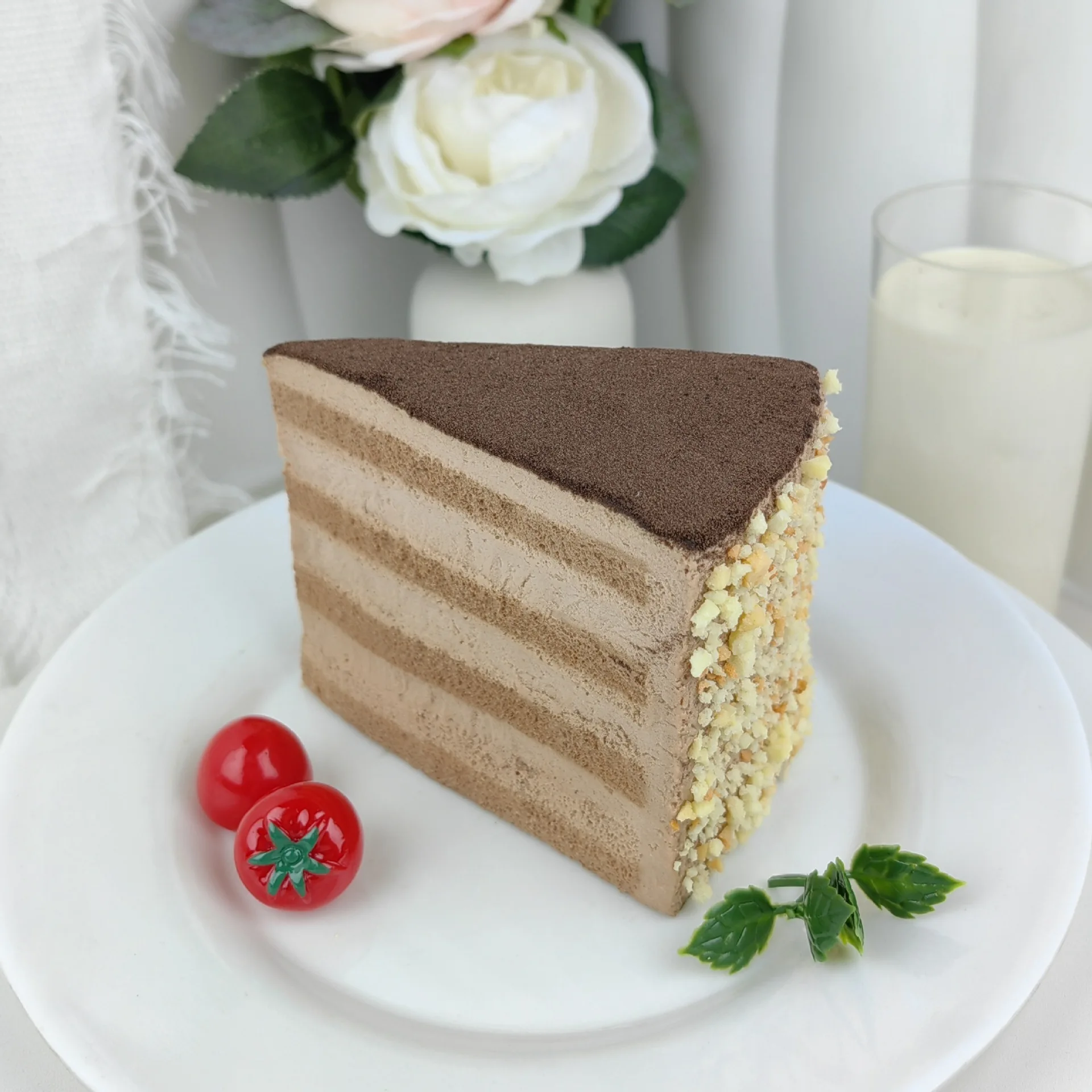 Simulation Triangle Cake Model Fake Cake Dessert Mousse Artificial Food Prop Shop Window Display Sample Home Kitchen Decoration
Simulation Triangle Cake Model Fake Cake Dessert Mousse Artificial Food Prop Shop Window Display Sample Home Kitchen Decoration