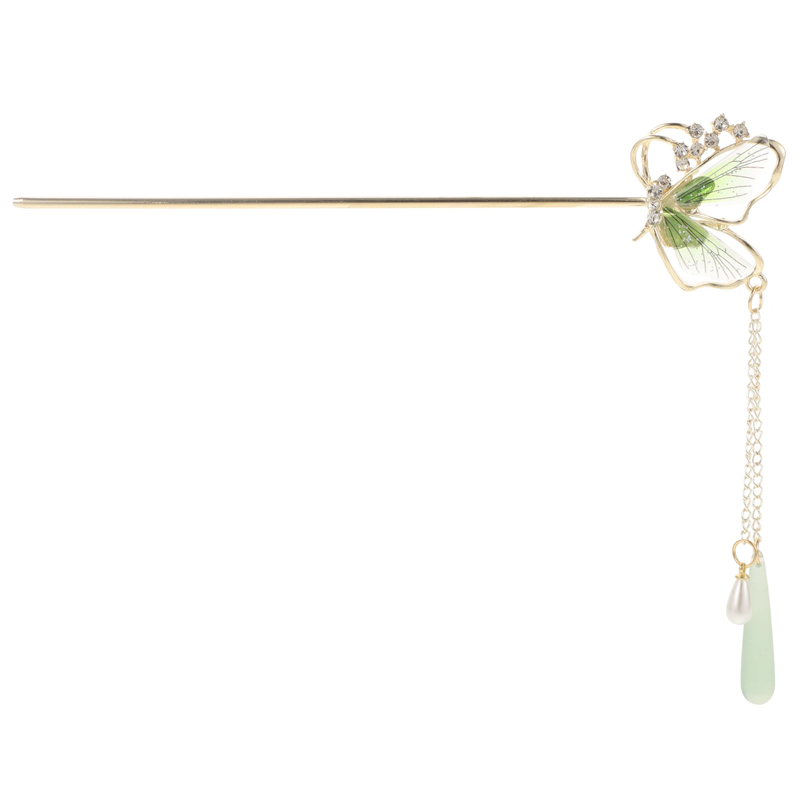 Green Butterfly Hairpin Vintage Chopstick Elegant Women Hair Accessories for Buns Styling Bride Party Decorative Retro Hair
Green Butterfly Hairpin Vintage Chopstick Elegant Women Hair Accessories for Buns Styling Bride Party Decorative Retro Hair