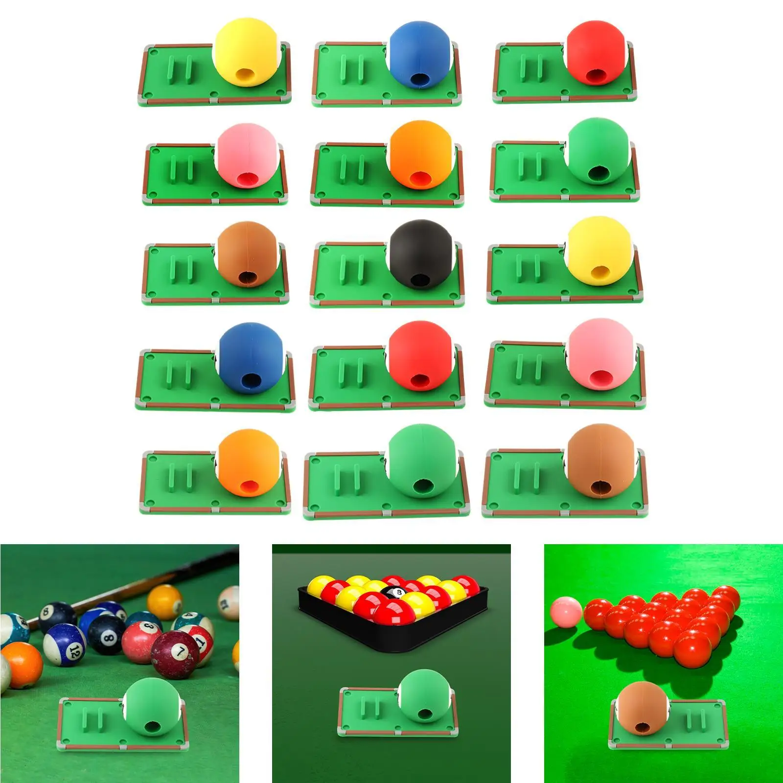 Billiards Training Ball Realistic Cue Simulation Stroke Improvement Practice Set Billiard Tip Repair Tool for Players
Billiards Training Ball Realistic Cue Simulation Stroke Improvement Practice Set Billiard Tip Repair Tool for Players