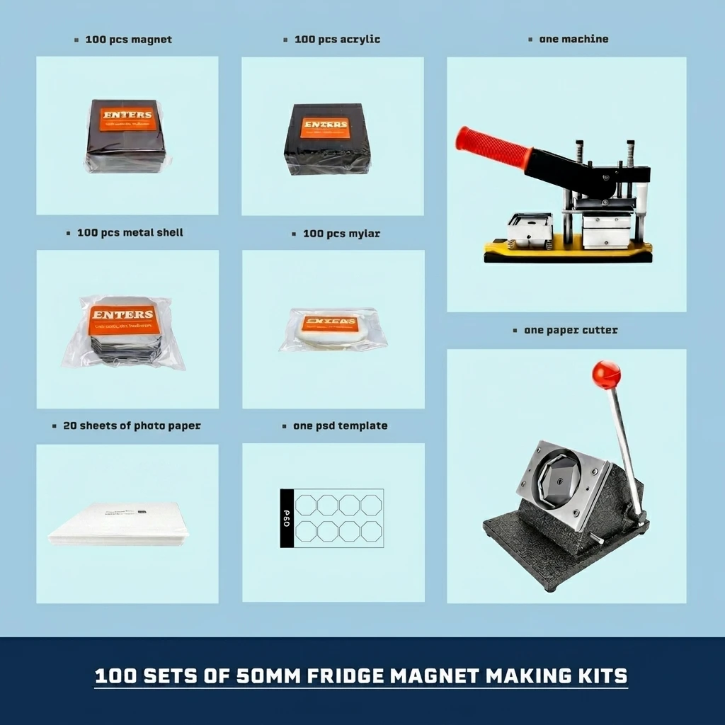 School Badge Making Machine With Cutter And 100 Sets Consumables
School Badge Making Machine With Cutter And 100 Sets Consumables