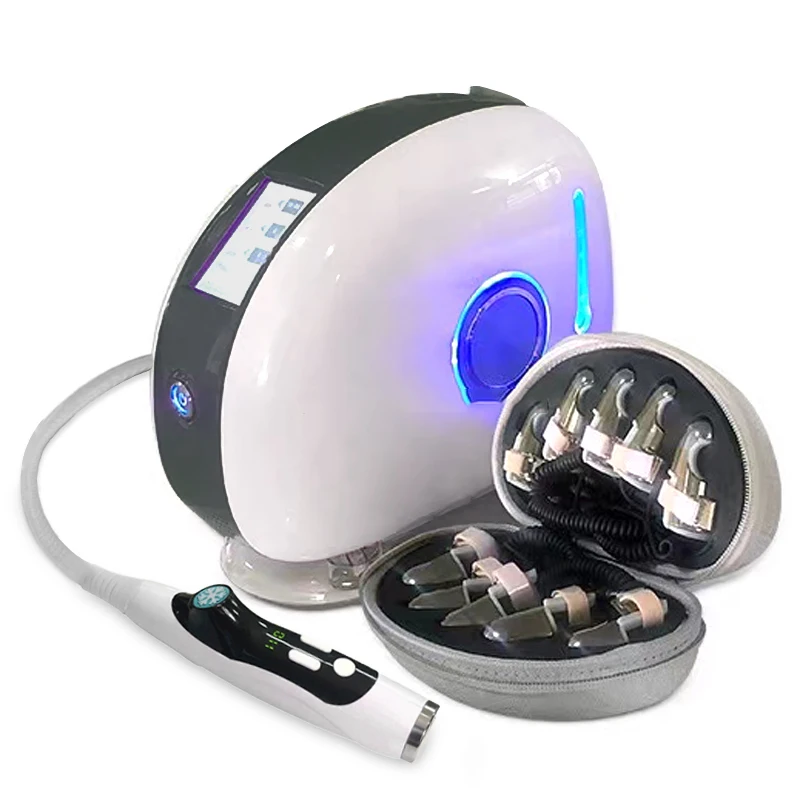 New Design Microcurrent Therapy RF EMS Golden Fingers Body Massager for Face Lifting Meridians Dredging
New Design Microcurrent Therapy RF EMS Golden Fingers Body Massager for Face Lifting Meridians Dredging