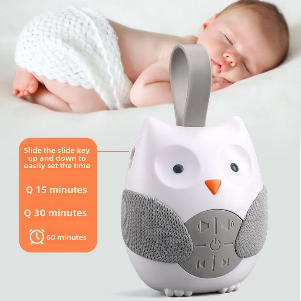 Hanging Owl Bedside Sound Machine White Noise Music Player Soothing Sleep Aid with Lullaby Timer for Better Sleep
Hanging Owl Bedside Sound Machine White Noise Music Player Soothing Sleep Aid with Lullaby Timer for Better Sleep