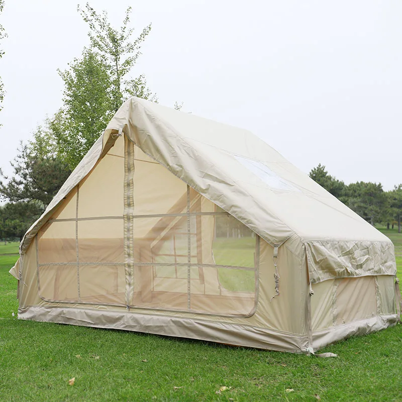 Custom Inflatable Tent Waterproof Oxford And PVC Fabric Customizable Tent For Out Adventures
Custom Inflatable Tent Waterproof Oxford And PVC Fabric Customizable Tent For Out Adventures