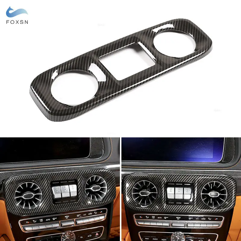 Автомобильная текстура из углеродного волокна для Mercedes Benz G Class W463 2019 2020 2021, центральная консоль, вентиляционное отверстие, накладка на рамку
Автомобильная текстура из углеродного волокна для Mercedes Benz G Class W463 2019 2020 2021, центральная консоль, вентиляционное отверстие, накладка на рамку