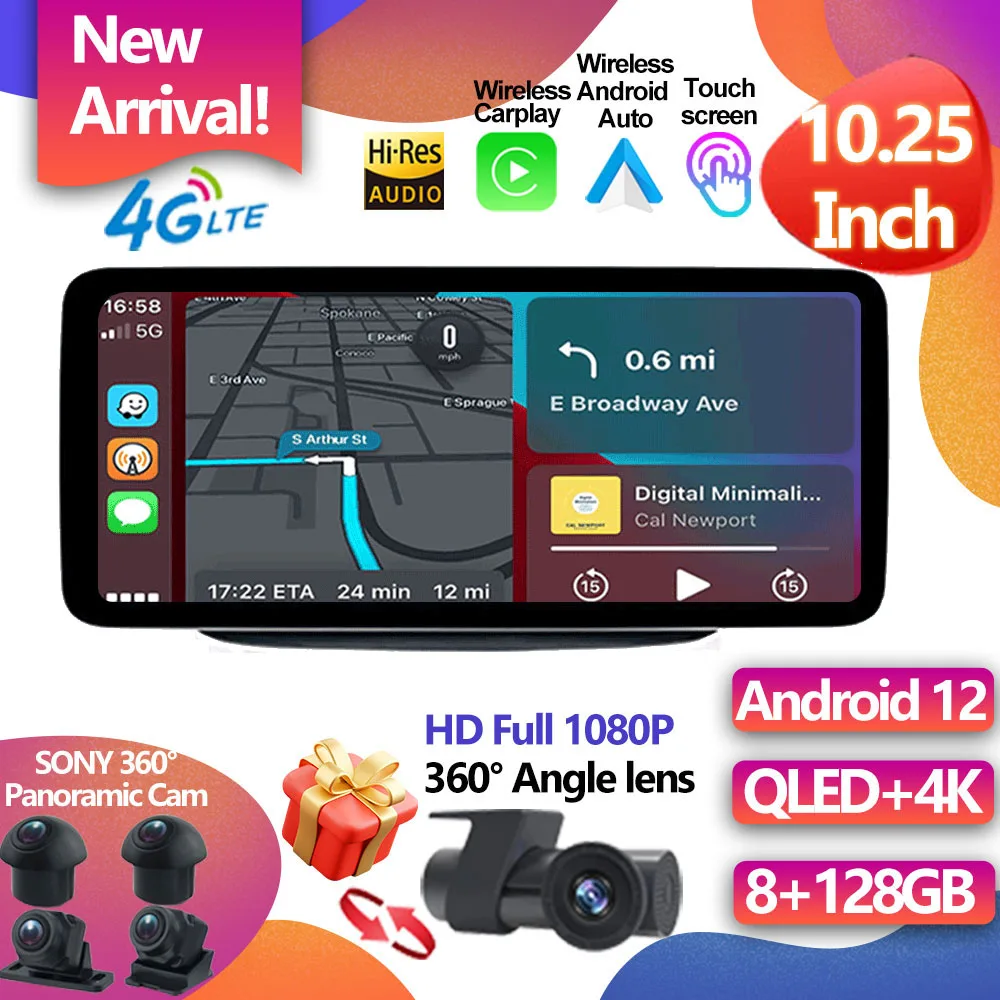 Для Benz B W246 2012-2018 10,25 дюймов Android 12 сенсорный экран автомобильные аксессуары автовоспроизведение мониторы аудио Радио мультимедийный плеер
Для Benz B W246 2012-2018 10,25 дюймов Android 12 сенсорный экран автомобильные аксессуары автовоспроизведение мониторы аудио Радио мультимедийный плеер