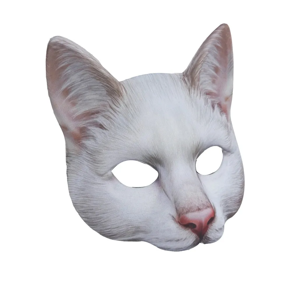 Adult Half Face Cat Mask Halloween Cosplay Mask Soft Sponge Fabric Material Masquerade Party Costume Ball Unique Design
Adult Half Face Cat Mask Halloween Cosplay Mask Soft Sponge Fabric Material Masquerade Party Costume Ball Unique Design