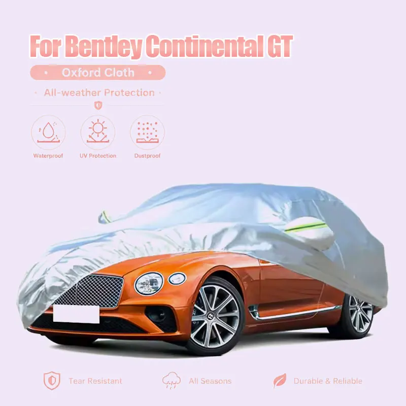 For Bentley Continental GT Full Car Cover Reflective Strips Waterproof Snowproof Dustproof UV Protection Exterior Accessories
For Bentley Continental GT Full Car Cover Reflective Strips Waterproof Snowproof Dustproof UV Protection Exterior Accessories