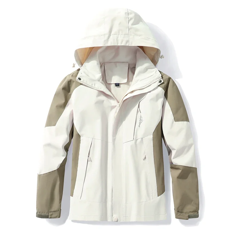 Мужская и Женская куртка контрастных цветов с капюшоном Модная приталенная куртка подходит для мужчин многофункциональная свободная Корейская куртка для улицы
Мужская и Женская куртка контрастных цветов с капюшоном Модная приталенная куртка подходит для мужчин многофункциональная свободная Корейская куртка для улицы