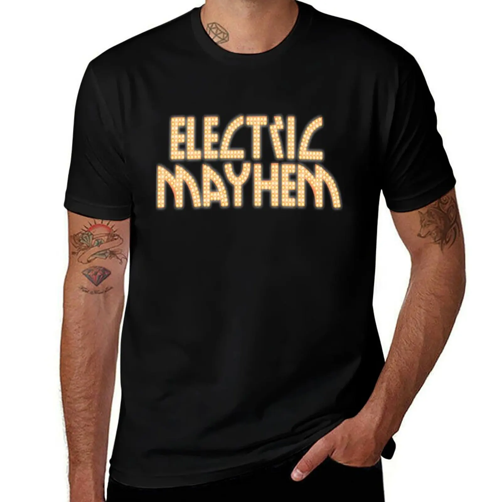 Electric Mayhem T-Shirt Gym Exercise Short Sleeve T-Shirt
Electric Mayhem T-Shirt Gym Exercise Short Sleeve T-Shirt