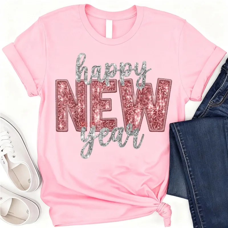 Happy New Year 2026 New Year_s Eve Party Countdown Family T-Shirt Short Sleeve Cotton Top All Seasons Quality Casual Fashion Tee
Happy New Year 2026 New Year_s Eve Party Countdown Family T-Shirt Short Sleeve Cotton Top All Seasons Quality Casual Fashion Tee