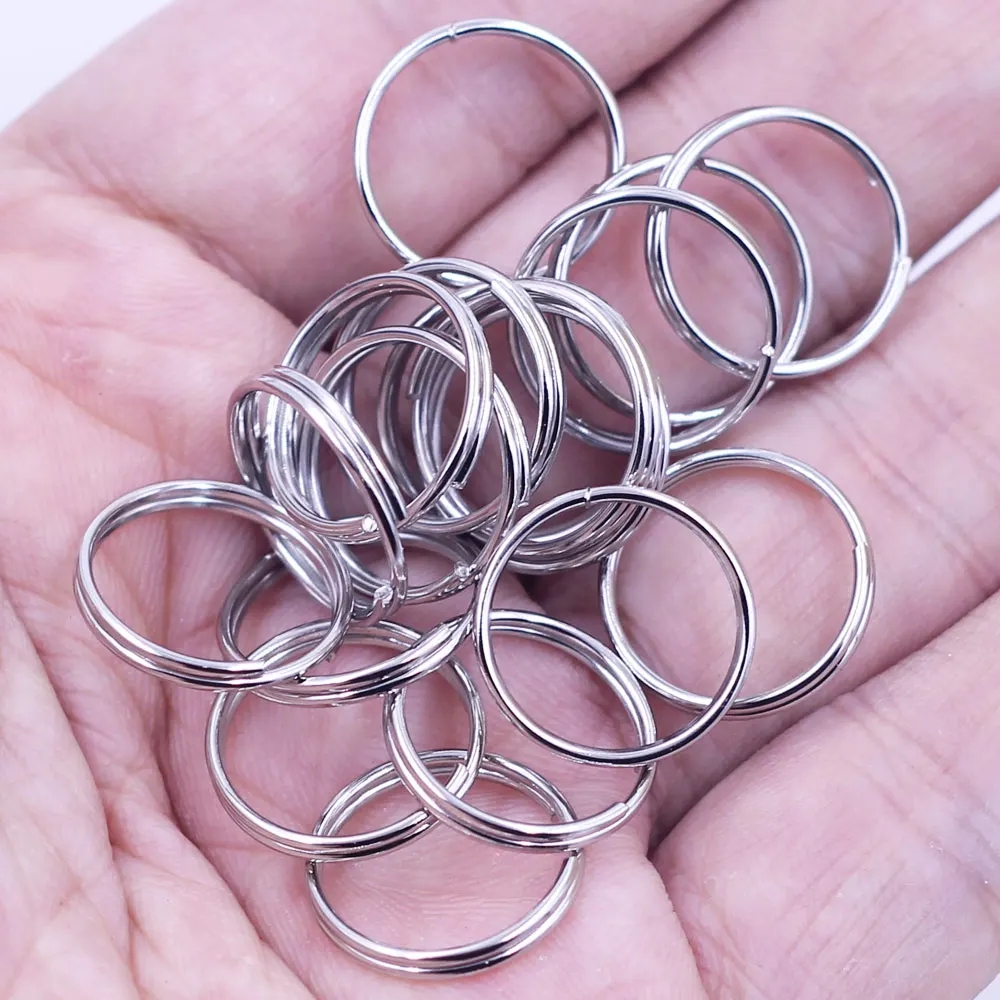 1000Pcs Jump Split Rings Double Loops Round Alloy Silver Tone Fashion Jewelry DIY Findings 16mm
1000Pcs Jump Split Rings Double Loops Round Alloy Silver Tone Fashion Jewelry DIY Findings 16mm