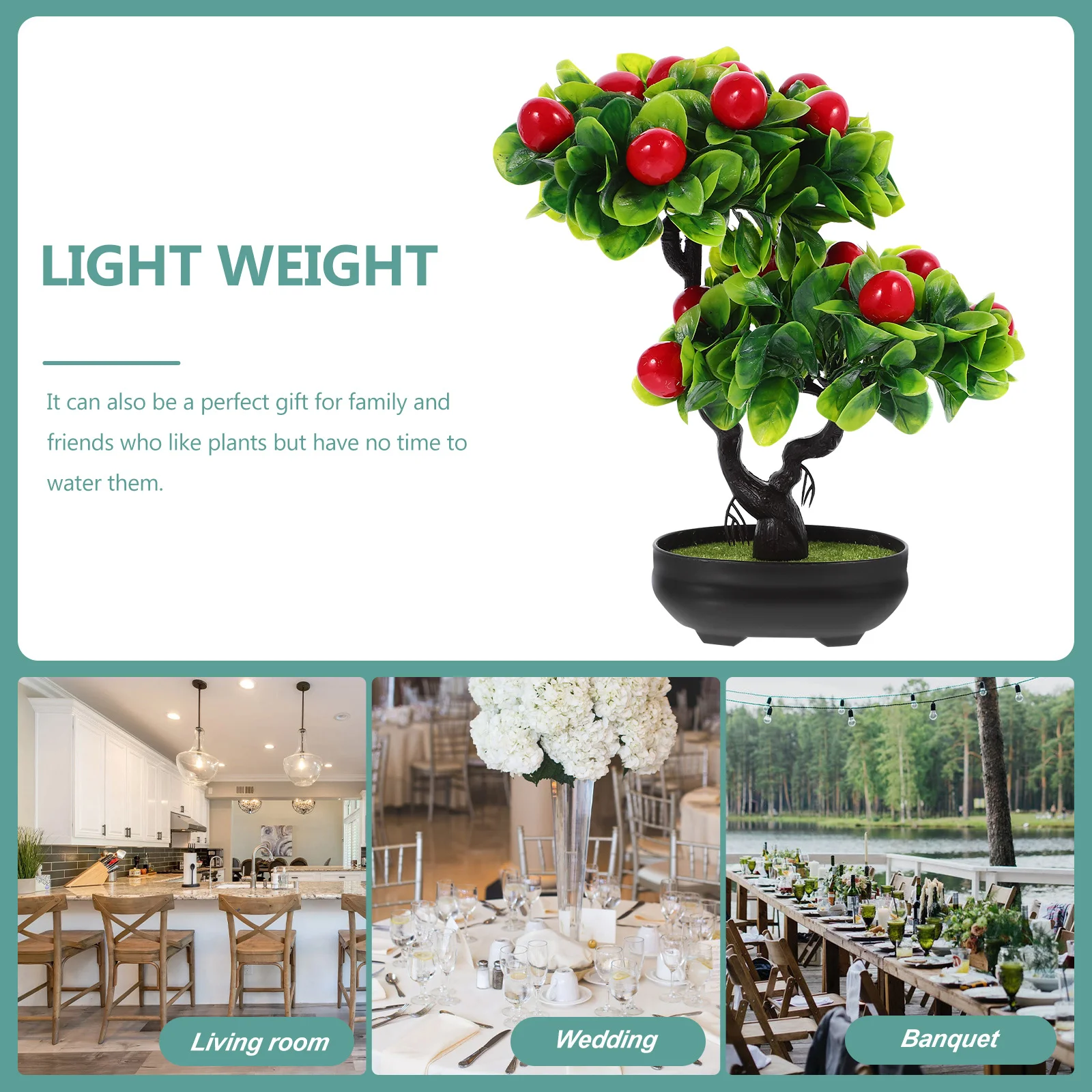 Artificial Faux Fruit Tree Potted Realistic Bonsai Ornament Indoor Outdoor Desktop Table Plant Decor Faux Fruit Tree
Artificial Faux Fruit Tree Potted Realistic Bonsai Ornament Indoor Outdoor Desktop Table Plant Decor Faux Fruit Tree