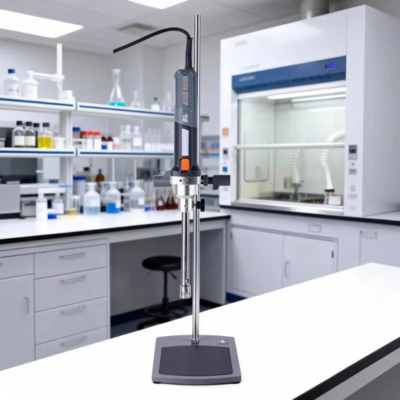 Factory Wholesale New Laboratory Desktop High Speed Homogenizer 30000rpm Lab Stirrer High Shear Dispersing Emulsifier Machine
Factory Wholesale New Laboratory Desktop High Speed Homogenizer 30000rpm Lab Stirrer High Shear Dispersing Emulsifier Machine