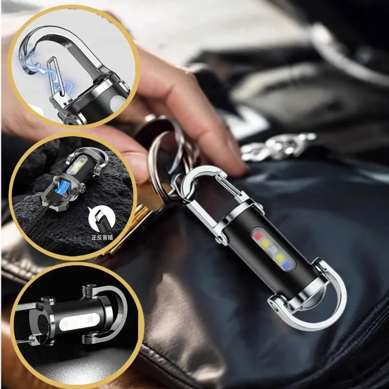 Мощный светодиодный брелок-фонарик, перезаряжаемый через USB мини-фонарик, водонепроницаемая портативная карманная лампа для кемпинга, пеших прогулок, прогулок
Мощный светодиодный брелок-фонарик, перезаряжаемый через USB мини-фонарик, водонепроницаемая портативная карманная лампа для кемпинга, пеших прогулок, прогулок