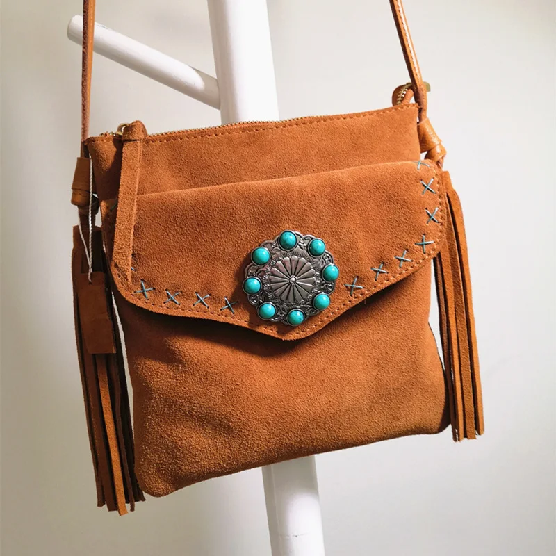 TEELYNN Luxury Genuine Leather Suede Shoulder Bags For Women Floral Small Bohemian Pouch Chic Fringe Side Sling Crossbody Bag
TEELYNN Luxury Genuine Leather Suede Shoulder Bags For Women Floral Small Bohemian Pouch Chic Fringe Side Sling Crossbody Bag
