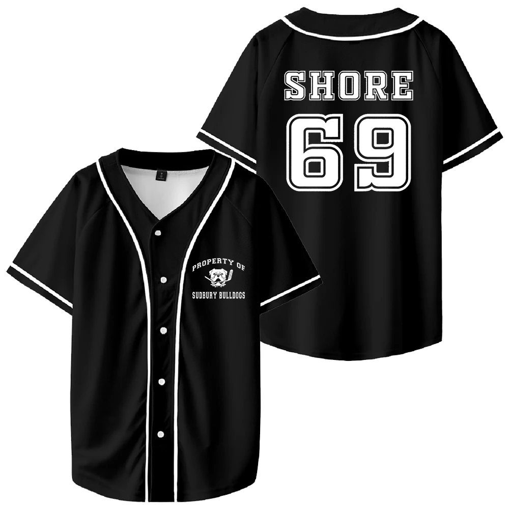 Shoresy Sudbury Blueberry Bulldogs Shore 69 Graphic Baseball Jersey Shirt V-Neck Short Sleeve Tee Women Men Funny Clothes
Shoresy Sudbury Blueberry Bulldogs Shore 69 Graphic Baseball Jersey Shirt V-Neck Short Sleeve Tee Women Men Funny Clothes
