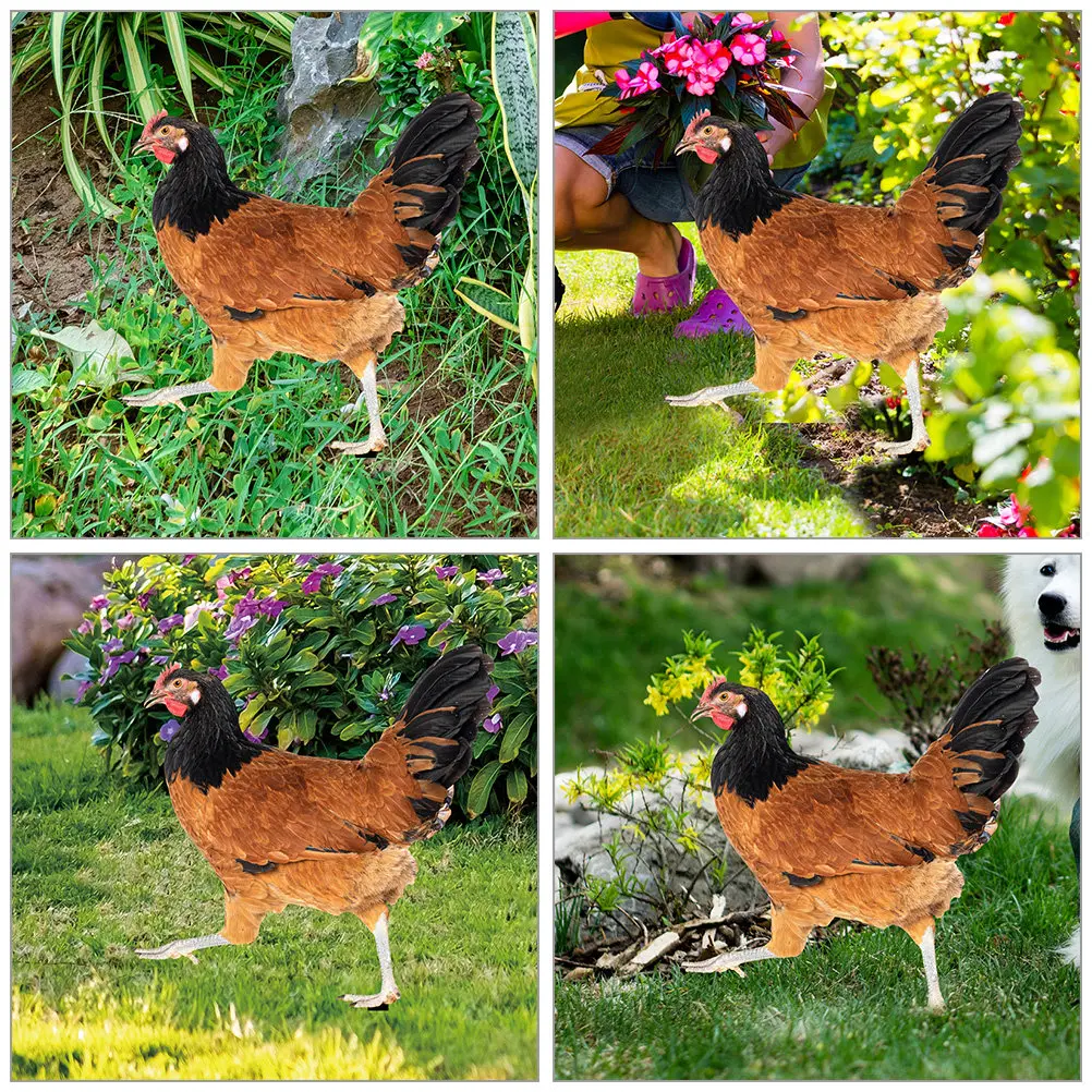 2Pcs Garden Hen Stake Decorative Acrylic Yard Ornament Realistic Chicken Stakes for Outdoor Courtyard Garden Decoration Vibrant
2Pcs Garden Hen Stake Decorative Acrylic Yard Ornament Realistic Chicken Stakes for Outdoor Courtyard Garden Decoration Vibrant