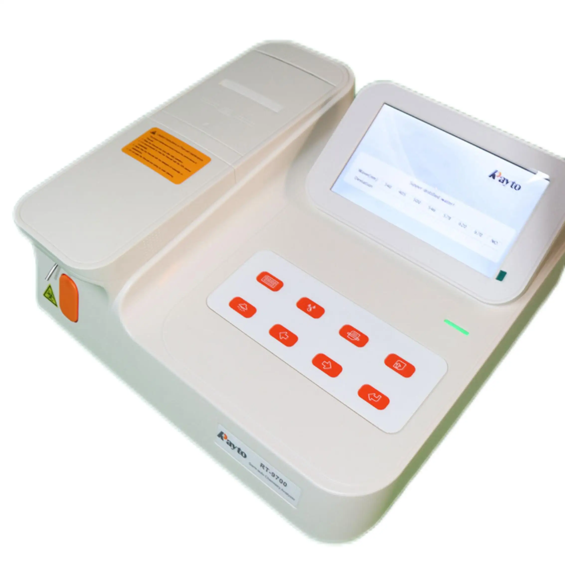 RT-9700 Rayto Open System Clinical Semi Automatic Chemistry Semi Auto Biochemical Analysis With Cheap Price
RT-9700 Rayto Open System Clinical Semi Automatic Chemistry Semi Auto Biochemical Analysis With Cheap Price