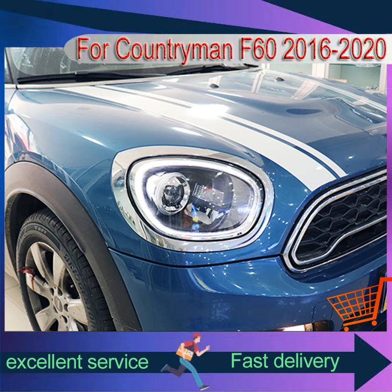 2 шт. авто фары для BMW MINI Countryman F60 2016-2020 гг. Передняя лампа DRL Фара указателя поворота Светодиодный объектив проектора Автомобильные аксессуары
2 шт. авто фары для BMW MINI Countryman F60 2016-2020 гг. Передняя лампа DRL Фара указателя поворота Светодиодный объектив проектора Автомобильные аксессуары