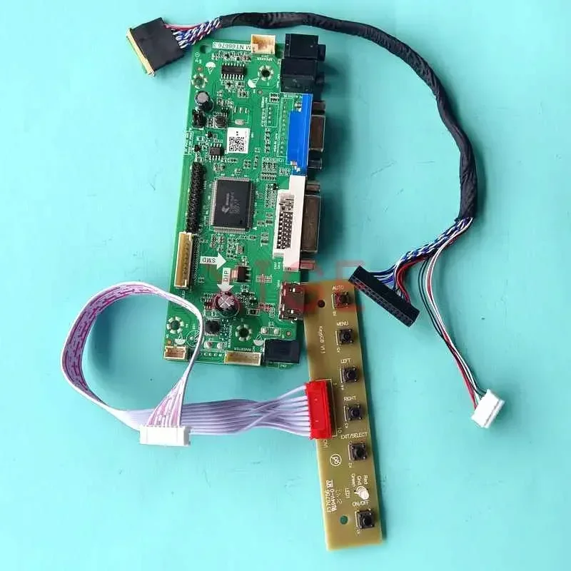 Kit DIY Driver Controller Board For LP140WH2-TLA1/TLE2/TLF1/TLS1 HDMI-Compatible 14" VGA DVI Laptop Screen 1366x768 40-Pin LVDS
Kit DIY Driver Controller Board For LP140WH2-TLA1/TLE2/TLF1/TLS1 HDMI-Compatible 14" VGA DVI Laptop Screen 1366x768 40-Pin LVDS