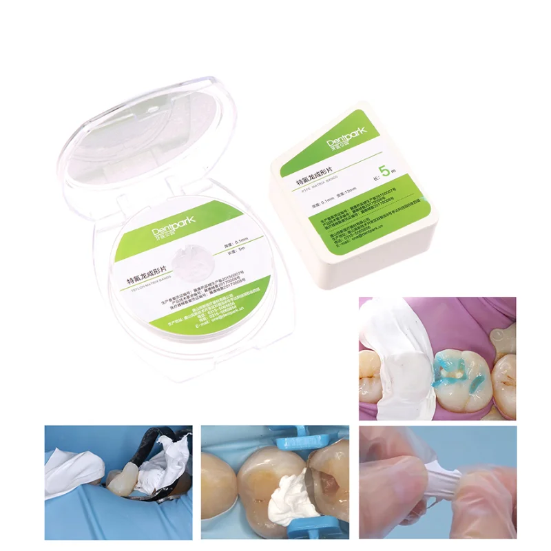 5M Dental Matrix Bands White PTFE Raw Material Belt Contoured Matrices Thickness 0.1mm Dentistry Materials
5M Dental Matrix Bands White PTFE Raw Material Belt Contoured Matrices Thickness 0.1mm Dentistry Materials