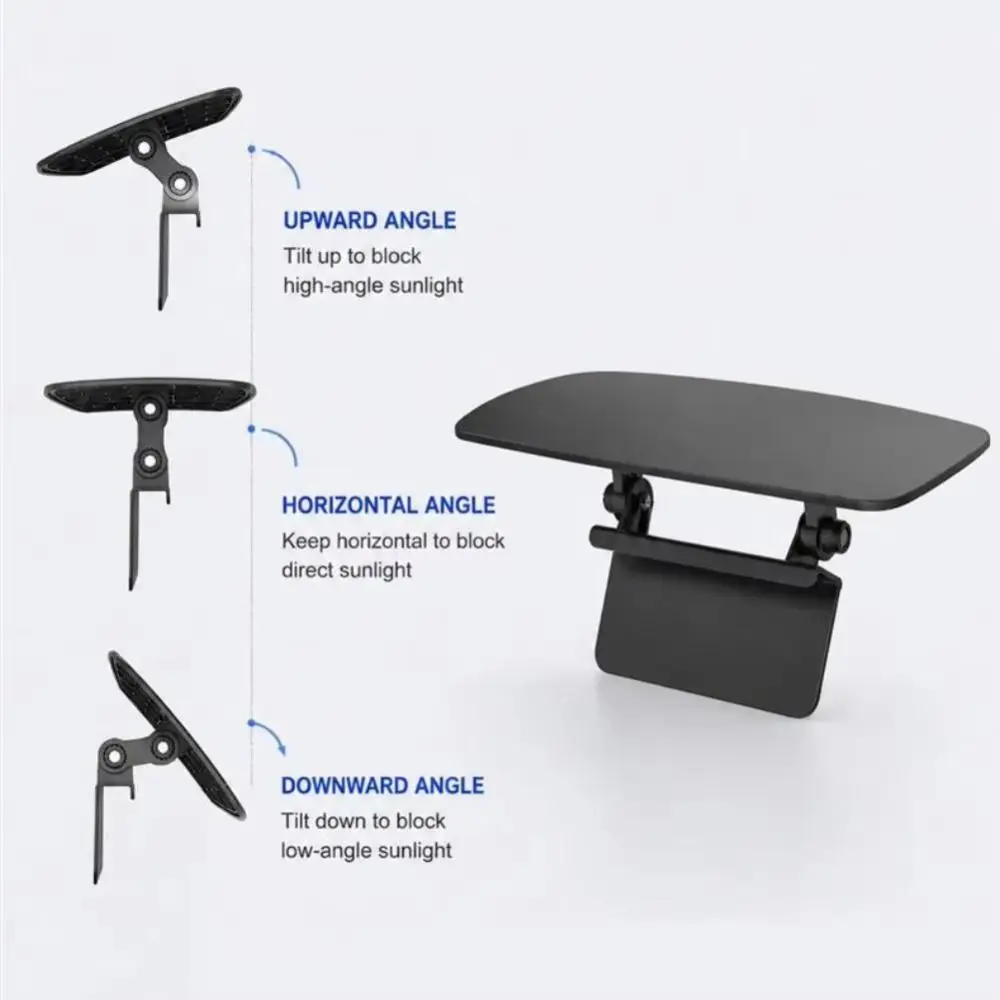 Adjustable Car Sun Visor ABS Protector Rotating Panel GPS Sunshade Sunlight Block Block Reflection Car Display Screen Sun Guard
Adjustable Car Sun Visor ABS Protector Rotating Panel GPS Sunshade Sunlight Block Block Reflection Car Display Screen Sun Guard