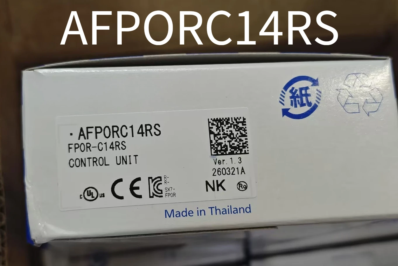 Brand New Original AFPOR-C14RS AFPORC14RS FPORC14RS Control Unit 1pc Fast delivery
Brand New Original AFPOR-C14RS AFPORC14RS FPORC14RS Control Unit 1pc Fast delivery