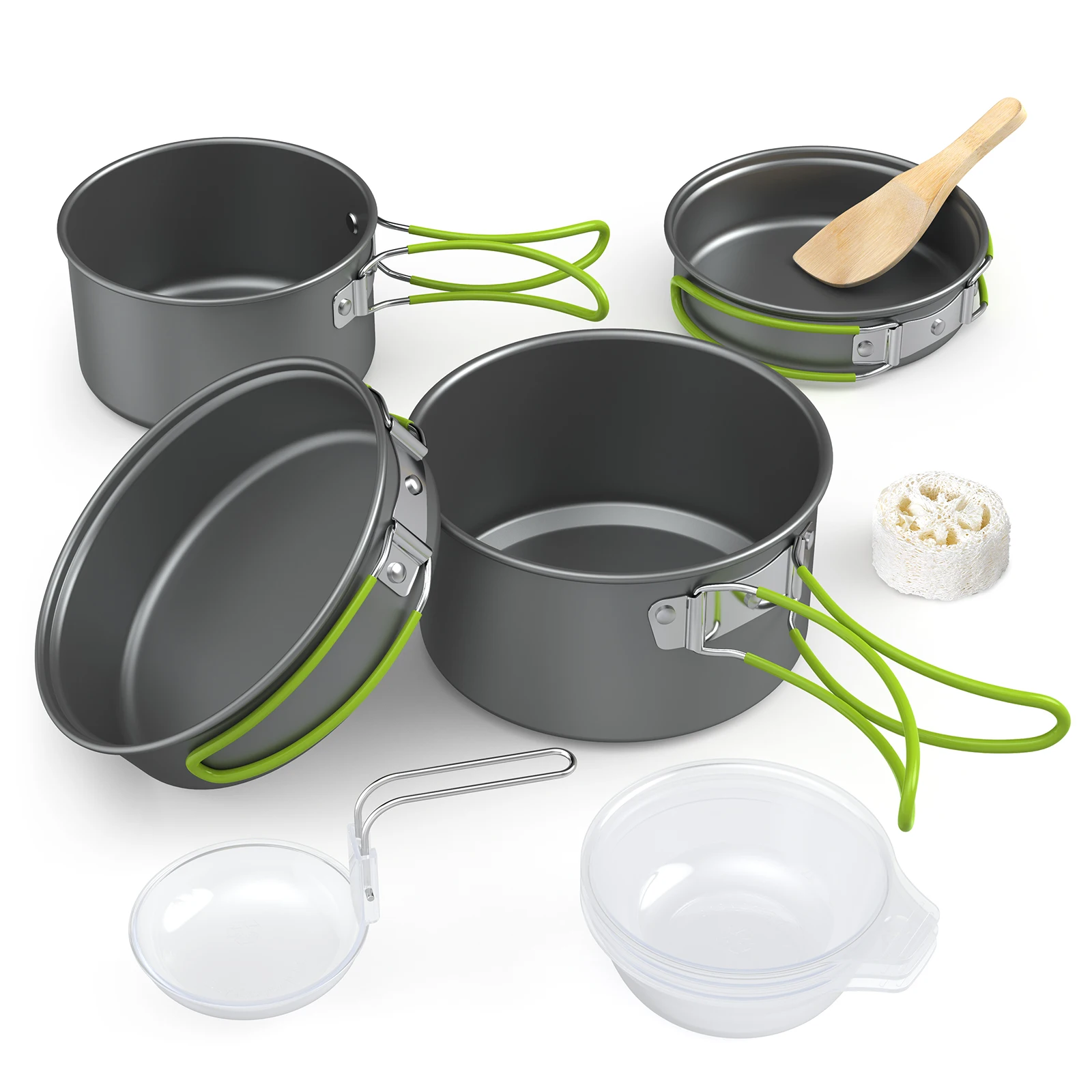 Portable Outdoor Tableware Camping Cookware 2-3 People Multifunctional Portable Cooking Set for Outdoor Stove
Portable Outdoor Tableware Camping Cookware 2-3 People Multifunctional Portable Cooking Set for Outdoor Stove