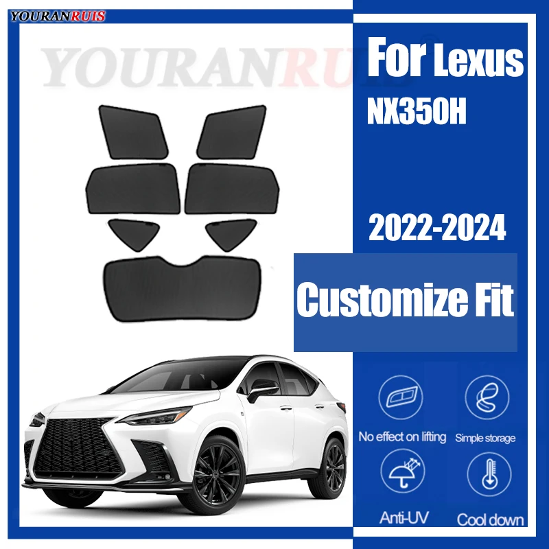Customize For Lexus NX350H 2022 2023 2024 Car Side Windows Sunshade Curtains Mesh Heat Insulation Protect Privacy Accessories
Customize For Lexus NX350H 2022 2023 2024 Car Side Windows Sunshade Curtains Mesh Heat Insulation Protect Privacy Accessories