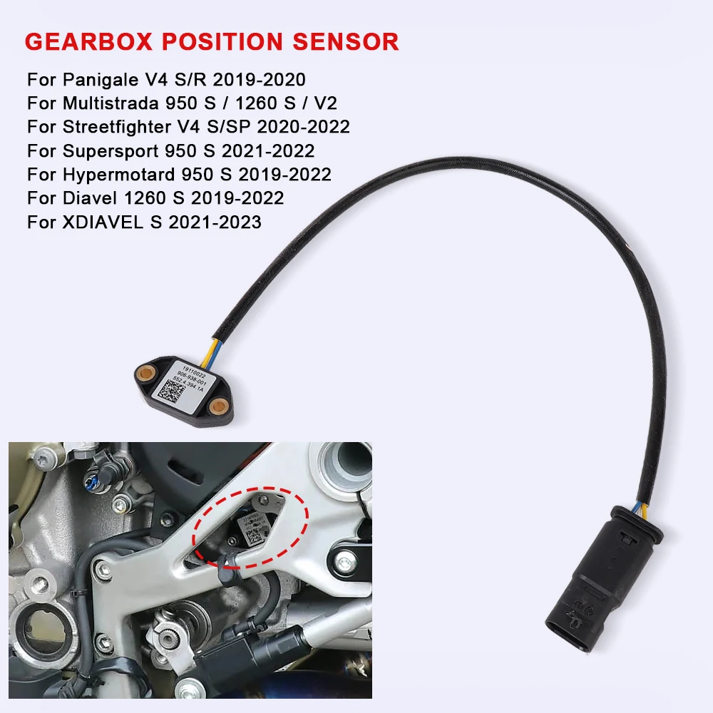 Gearbox Position Sensor Replacement Accessories For Ducati Streetfighter V4 Panigale V4 S Multistrada V2S 1260S Hypermotard 950
Gearbox Position Sensor Replacement Accessories For Ducati Streetfighter V4 Panigale V4 S Multistrada V2S 1260S Hypermotard 950