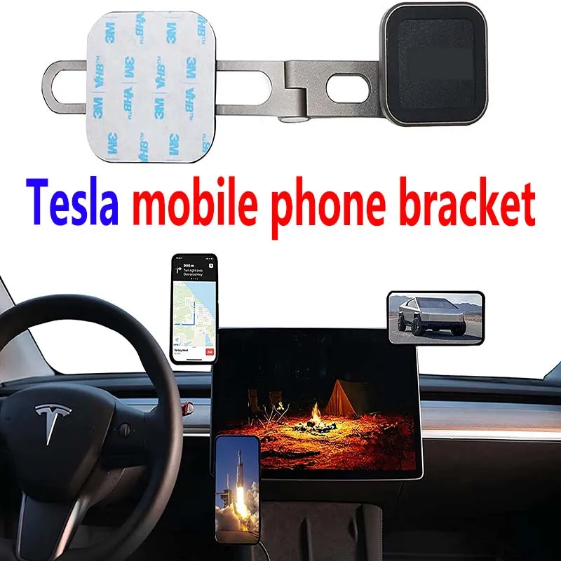 Новинка Tesla Model3 / Y мобильный телефон кронштейн вращающийся на 360 градусов металлический магнитный держатель для iPhone Magsafe Автомобильное креп...
Новинка Tesla Model3 / Y мобильный телефон кронштейн вращающийся на 360 градусов металлический магнитный держатель для iPhone Magsafe Автомобильное креп...